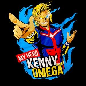 Pro wrestling tees kenny omega xxl 2x tshirt Aew njpw impact new never worn